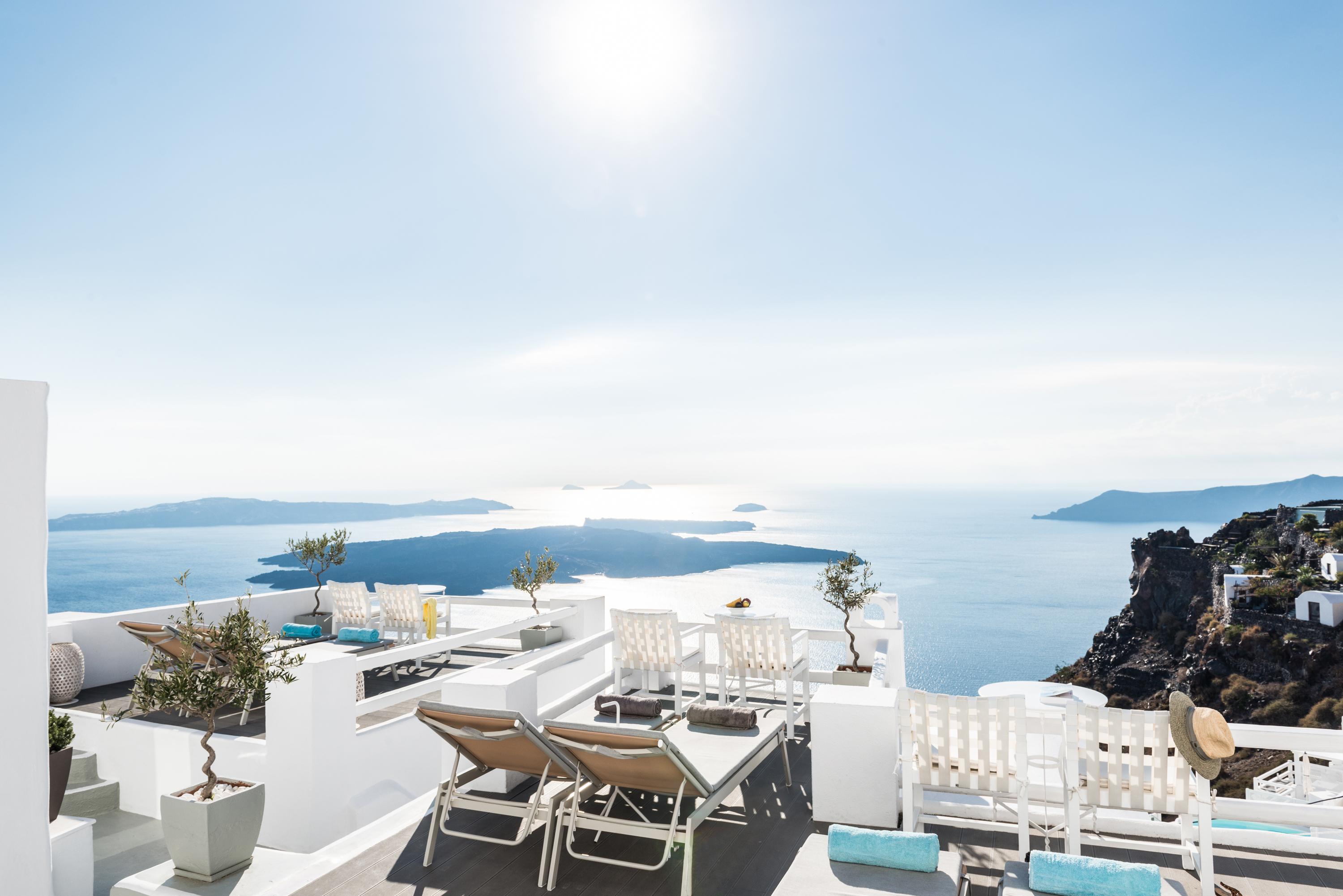 On The Rocks - Small Luxury Hotels Of The World (Adults Only) Imerovigli  Esterno foto