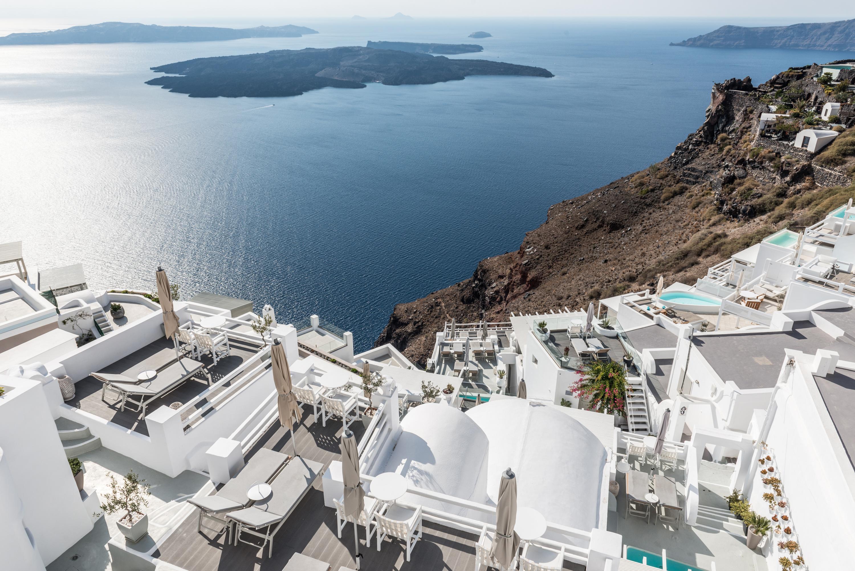 On The Rocks - Small Luxury Hotels Of The World (Adults Only) Imerovigli  Esterno foto