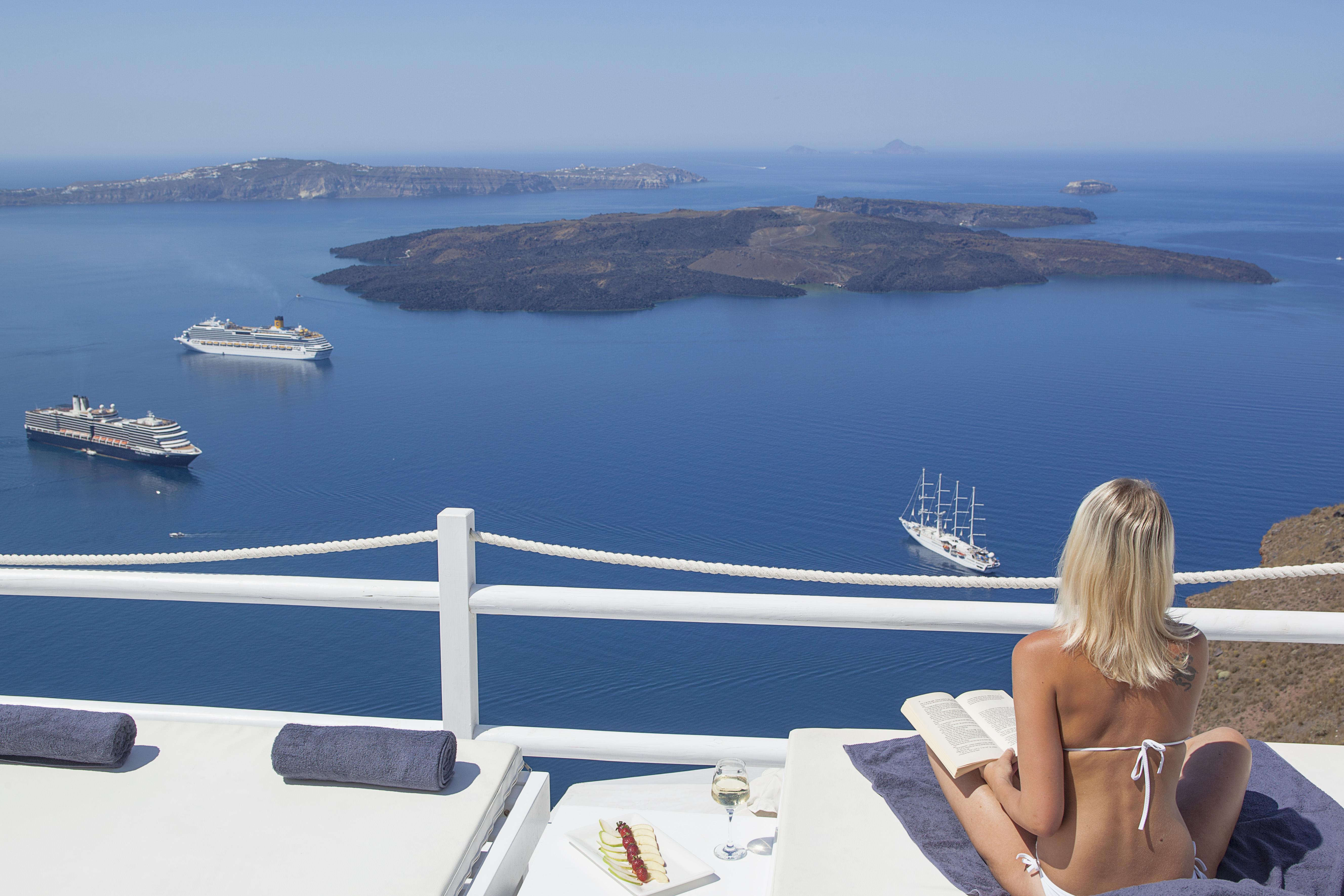 On The Rocks - Small Luxury Hotels Of The World (Adults Only) Imerovigli  Esterno foto